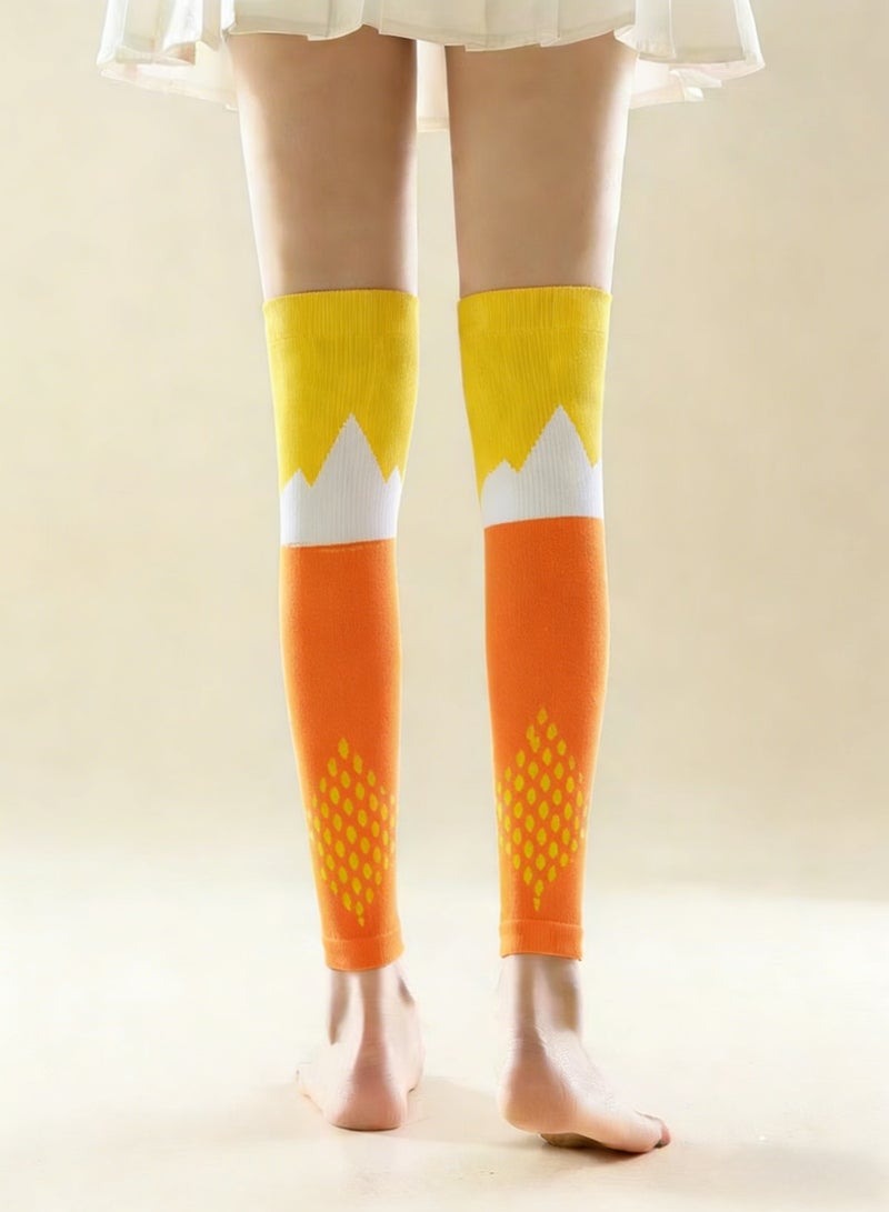 Compression Leg Sleeves for Running & Gym - Breathable Neoprene, Muscle Support & Recovery - Image 3
